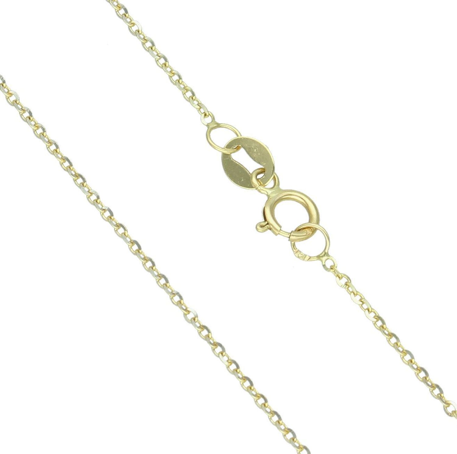 Złoty łańcuszek damski 585 splot ankier 1 mm (2).jpg